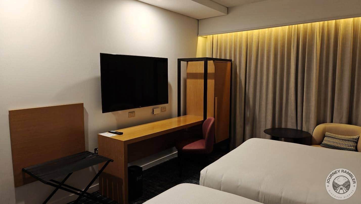 large screen TV