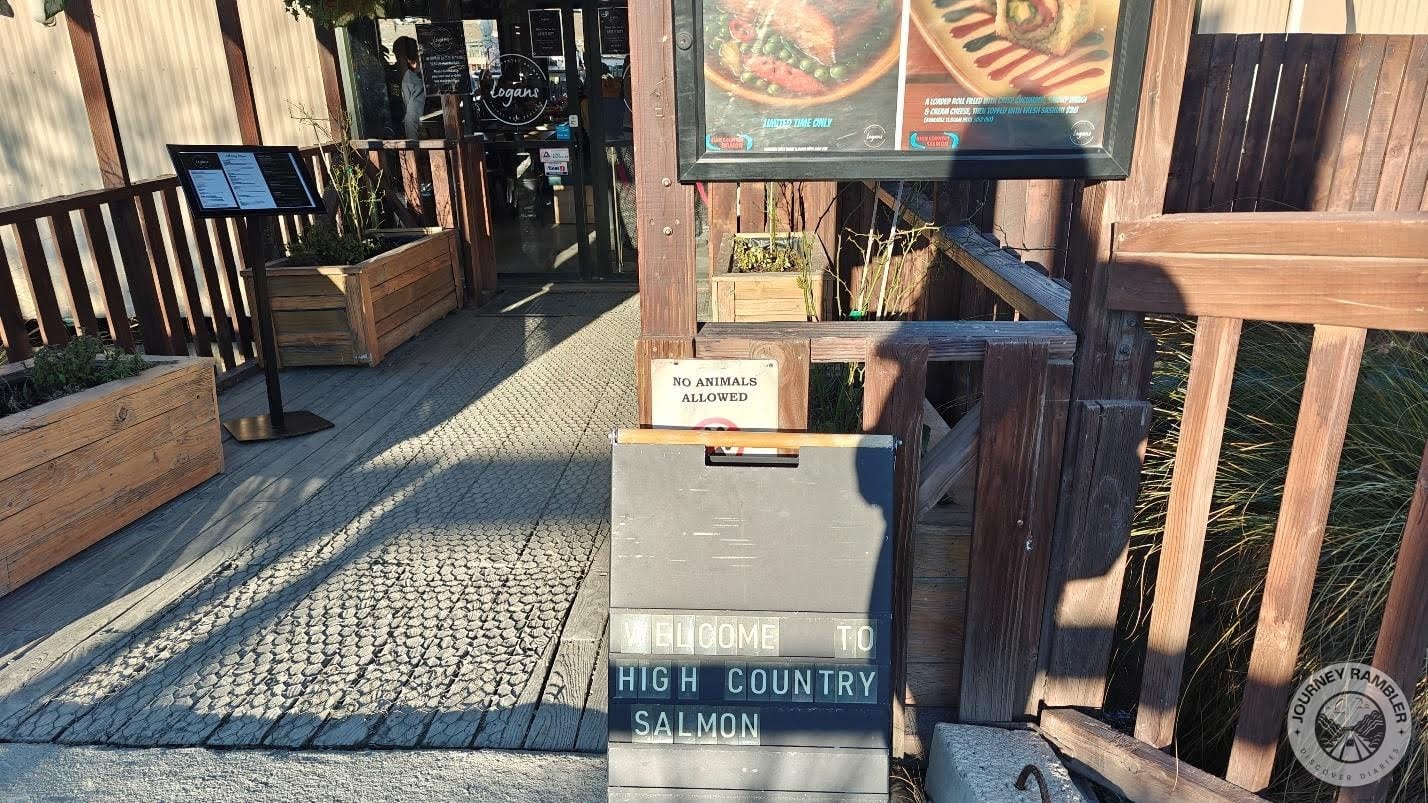 menus at the entrance