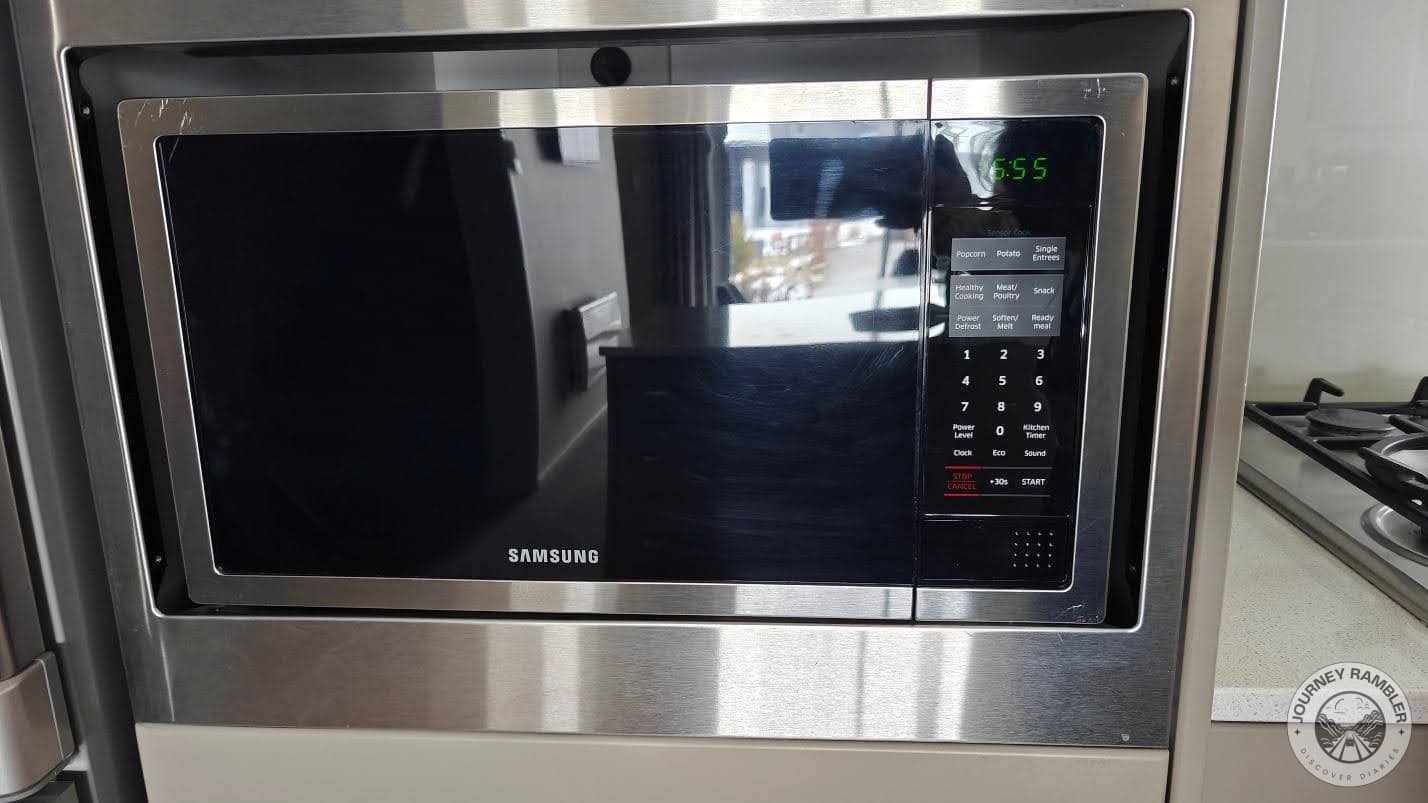 microwave was easy to use