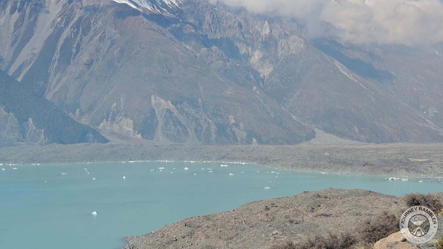 middle section of Tasman Lake