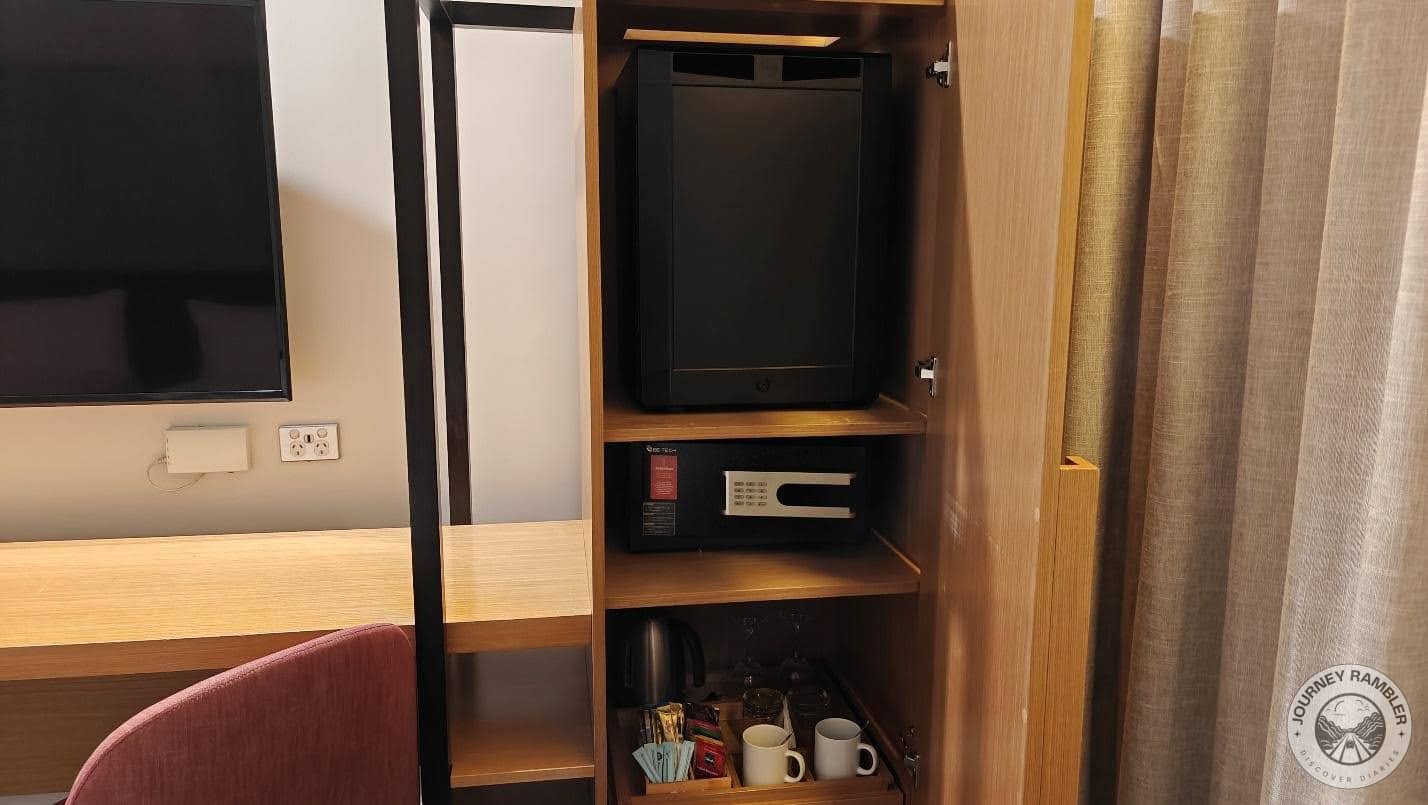 mini bar inside
