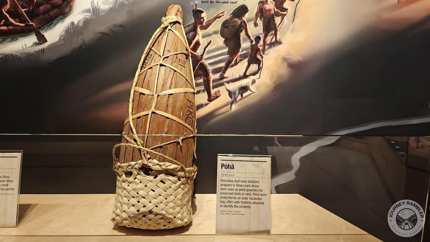 native people also made pouches to store things with natural materials