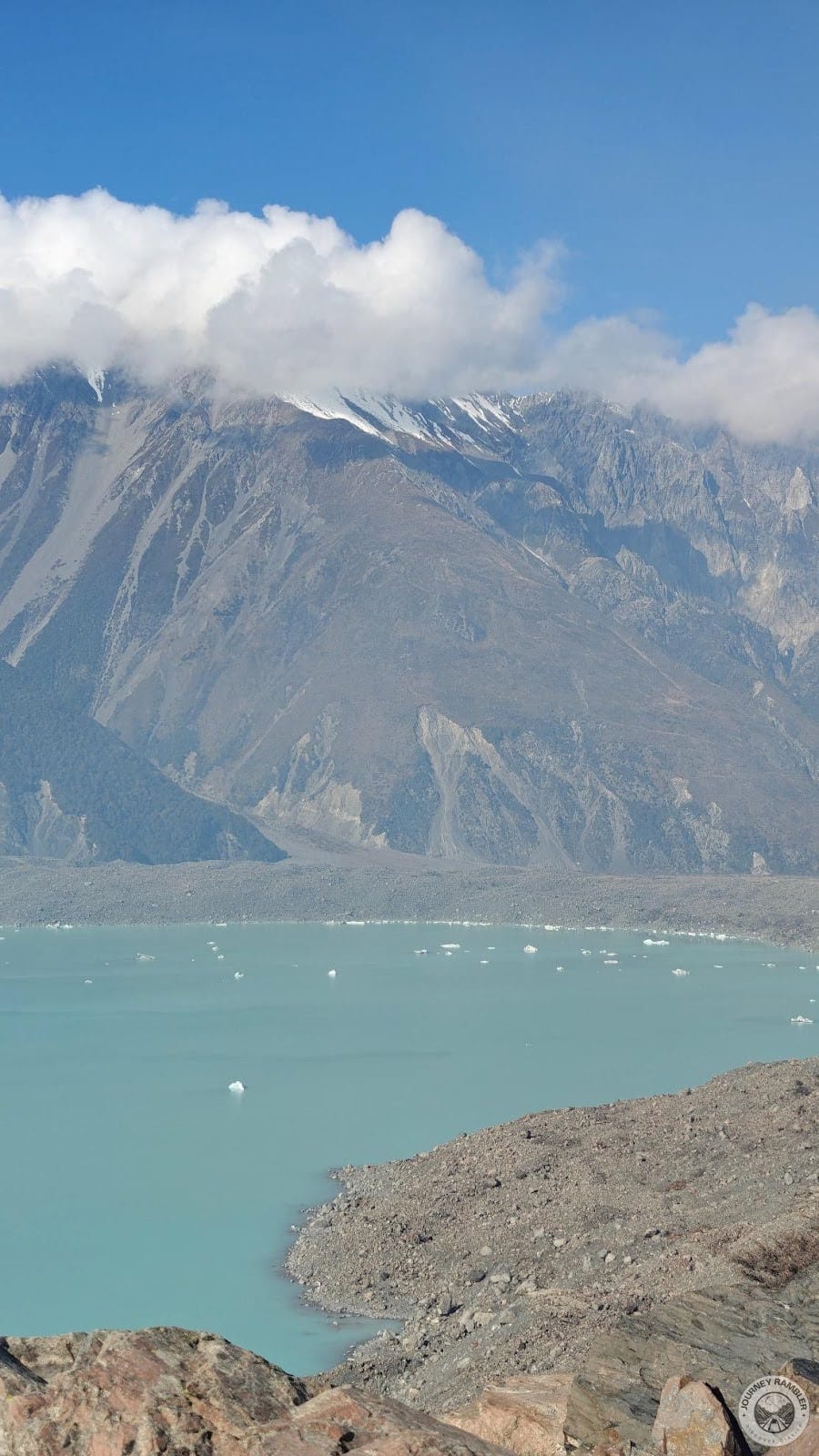 one of the final images that I took of the Tasman Glacier View