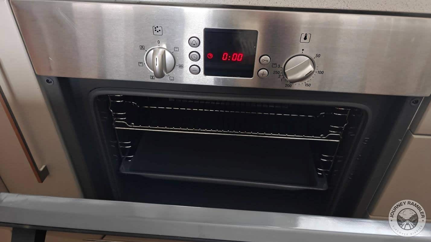 oven was quite big