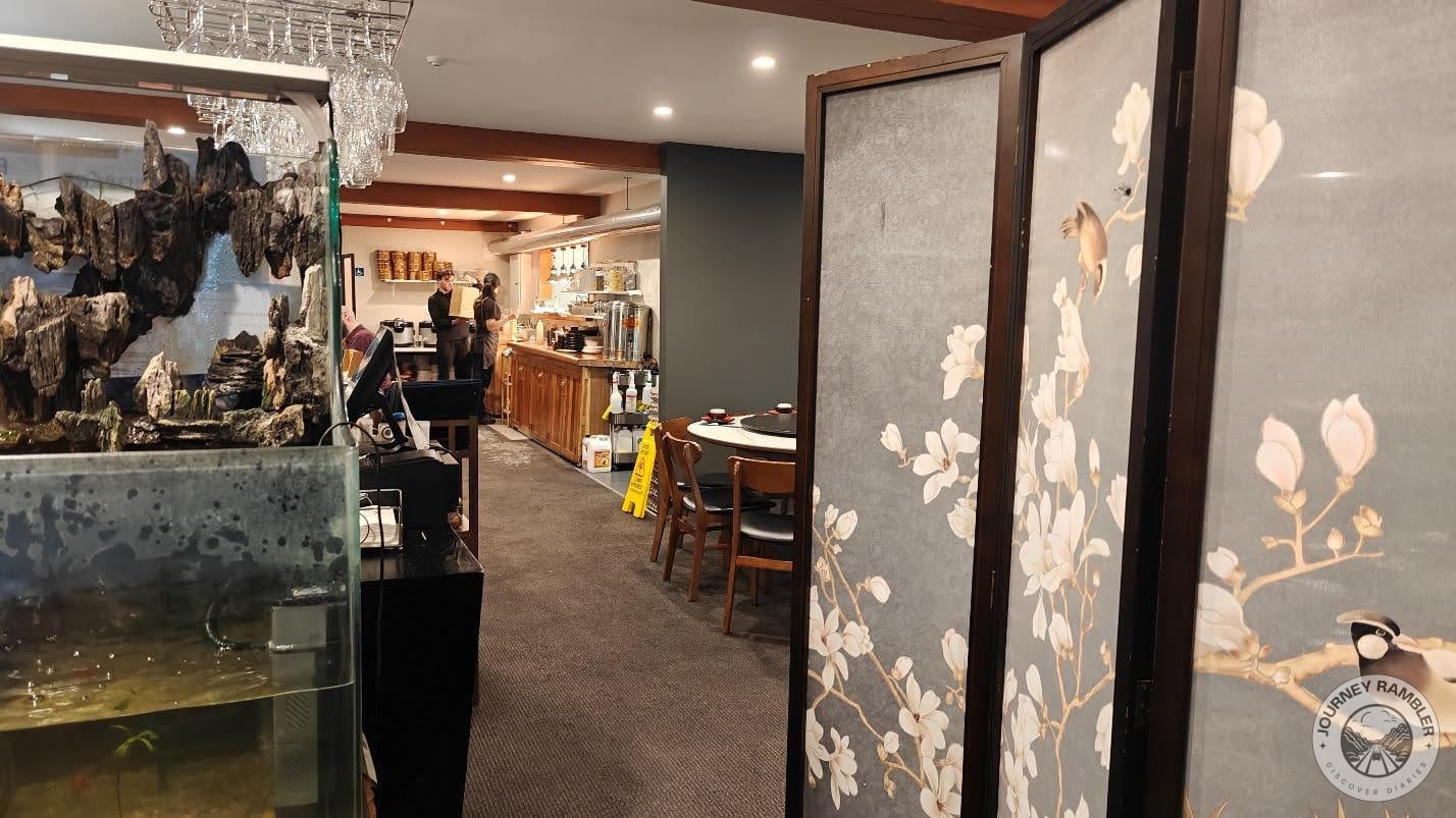 painted screen was right next to the aquarium