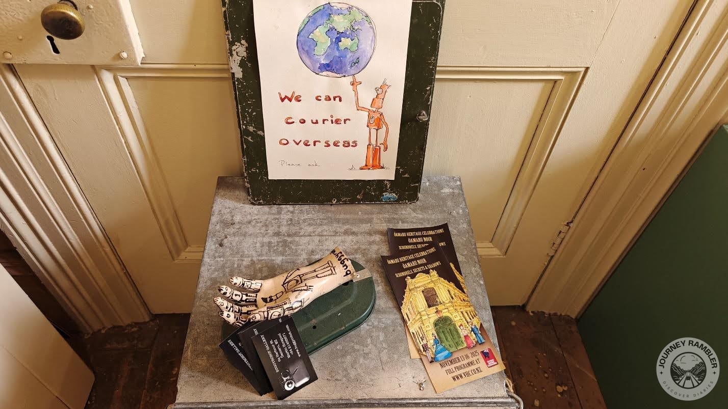 pamphlets at the gallery
