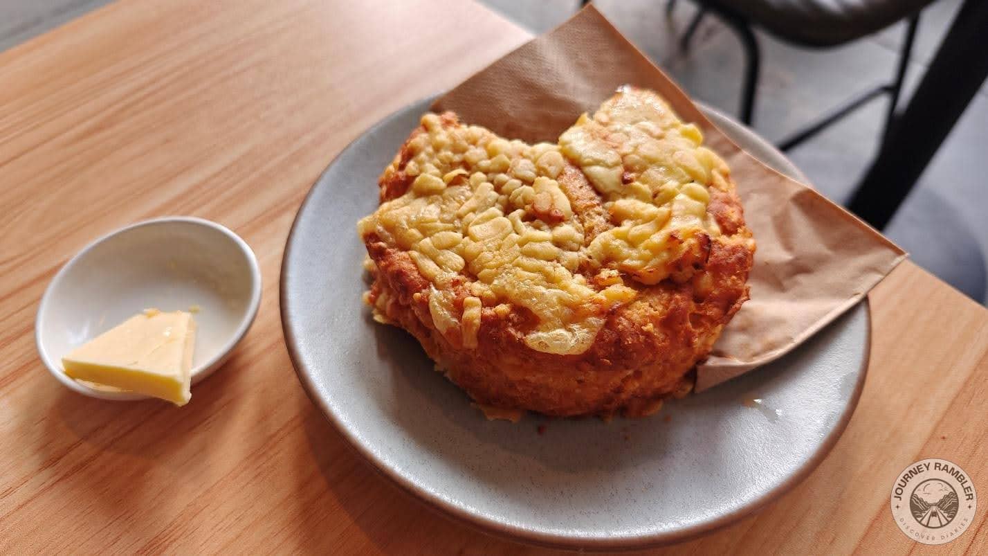 pastry with a side of butter