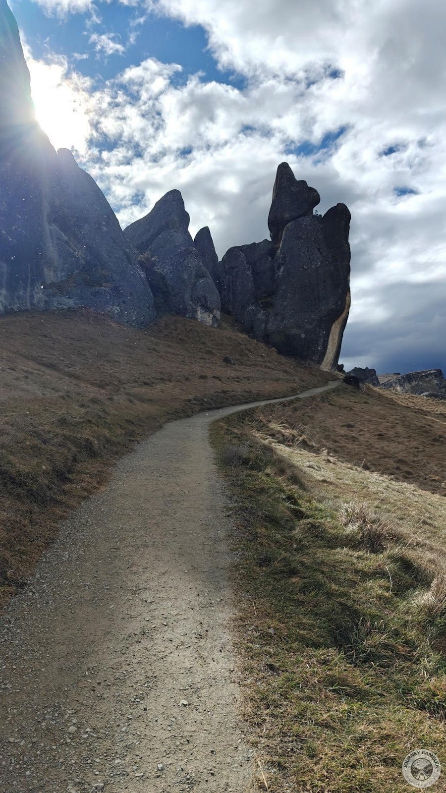 path in the conservation area