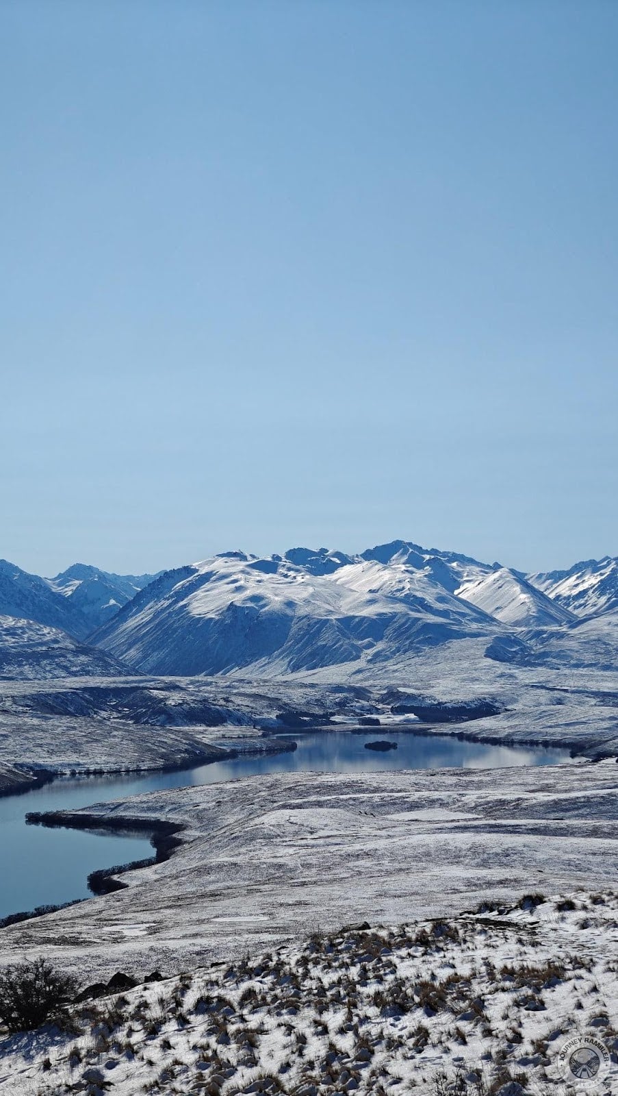 river near Mount John