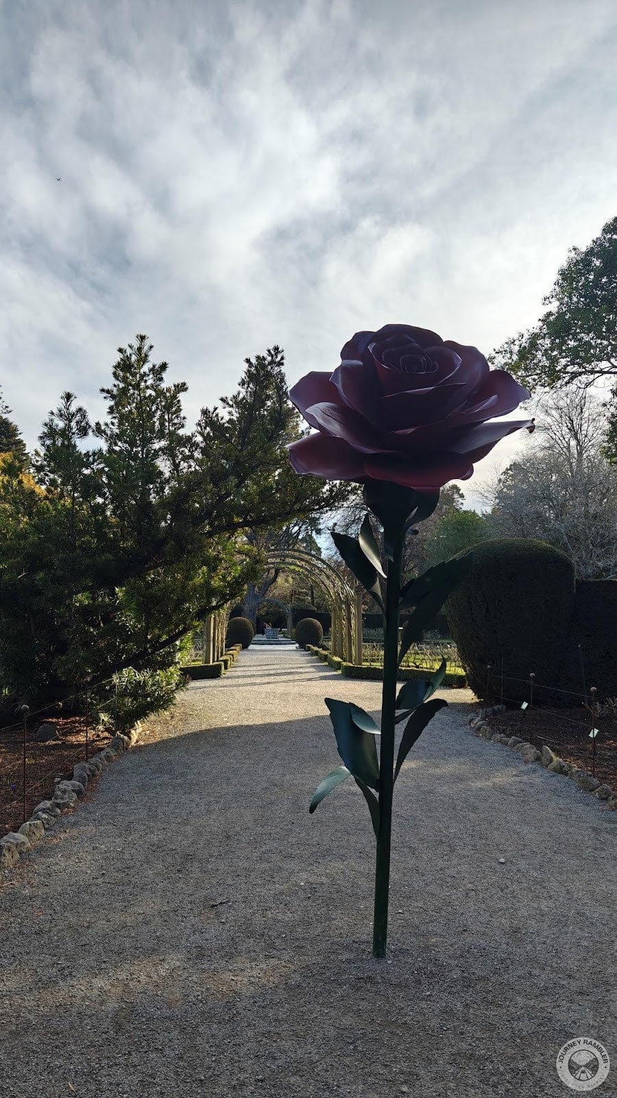 rose sculpture