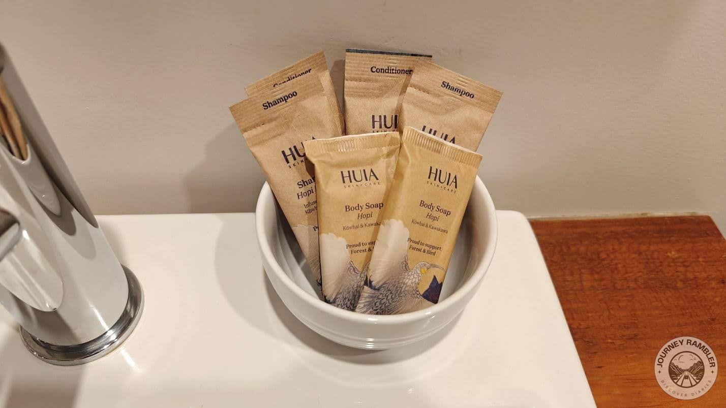 sachets of body soap