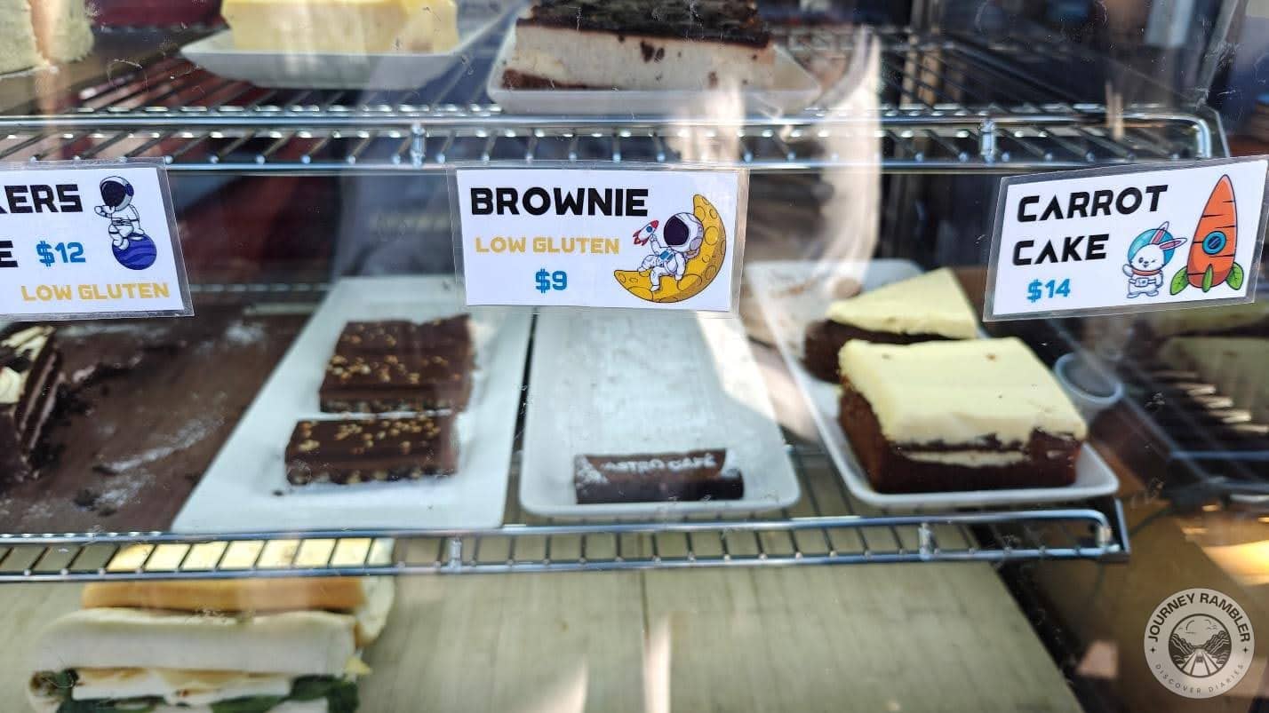 several baked goods were on display