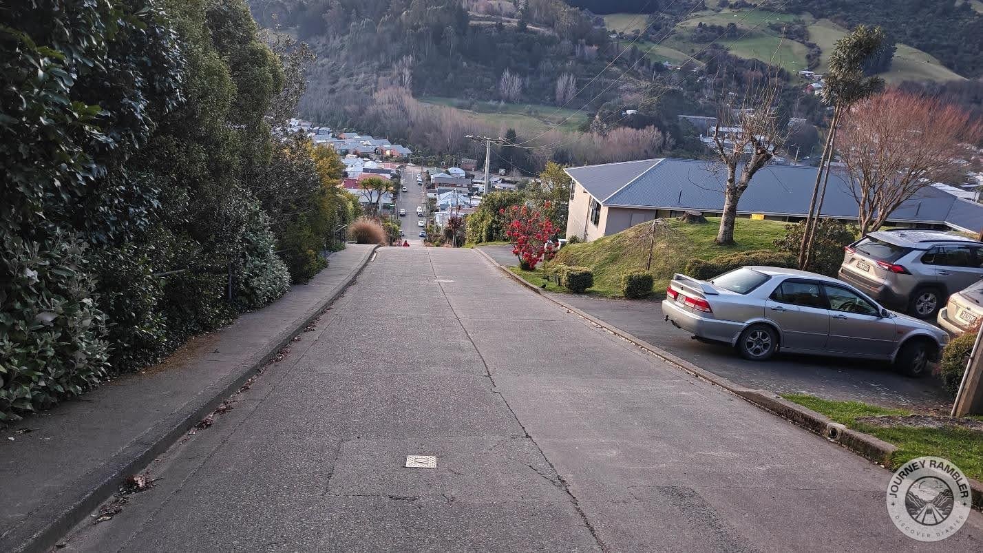 sidewalk along the road