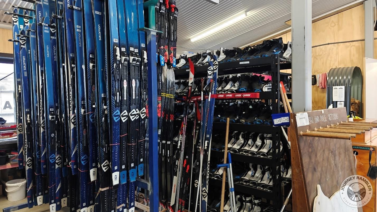 skiing equipment