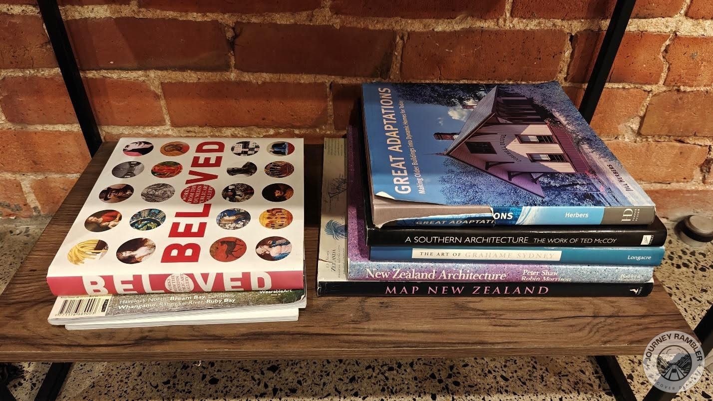 some coffee table books about New Zealand architecture