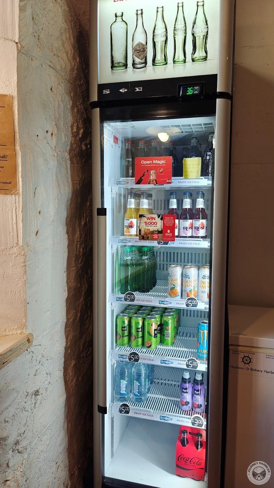 some juice, soda or water