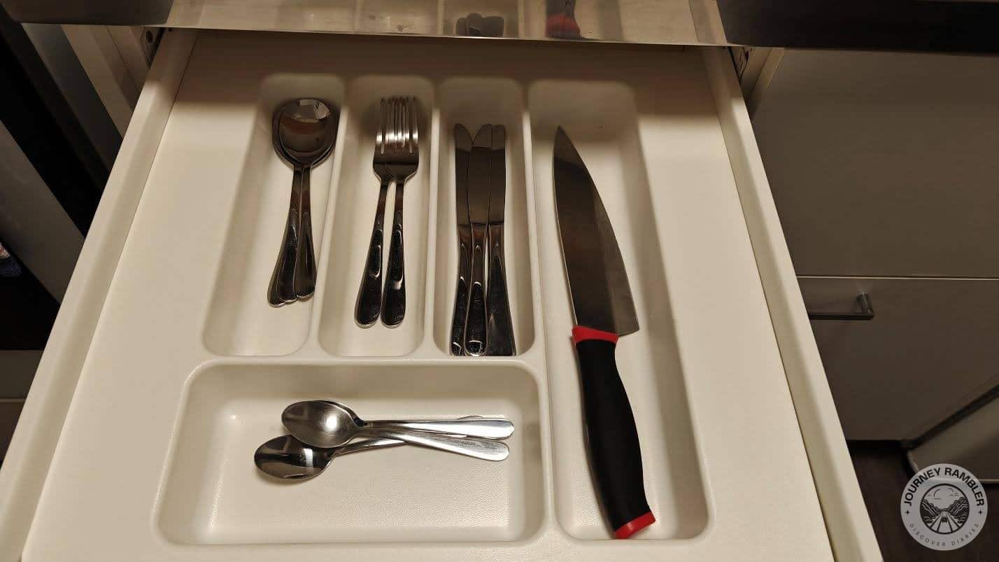 spoons, forks and knives