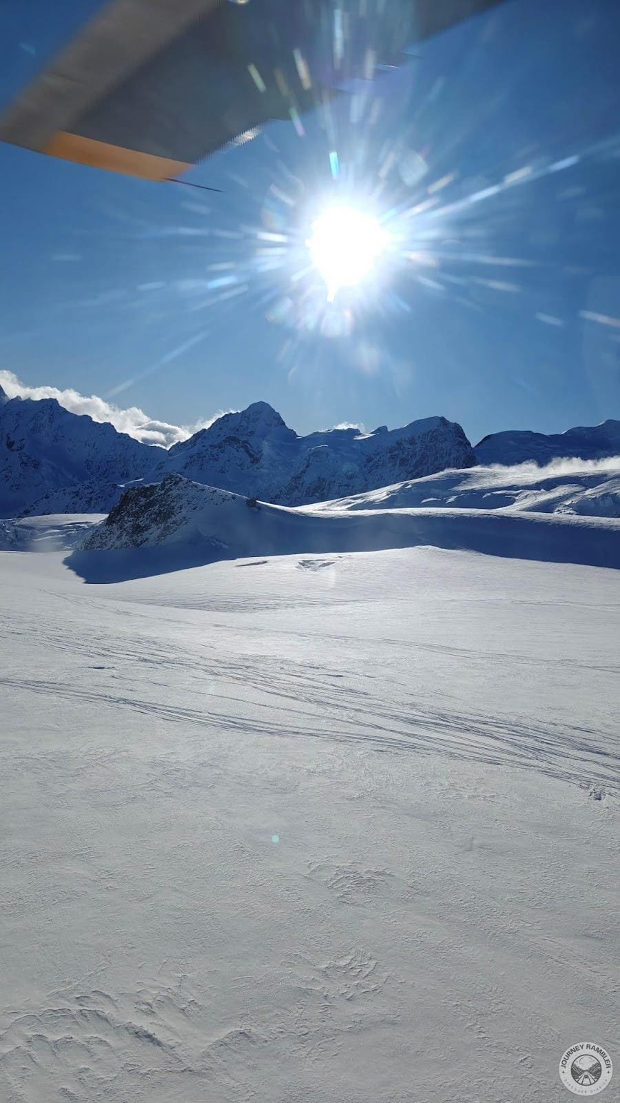 sun was only an hour or two out