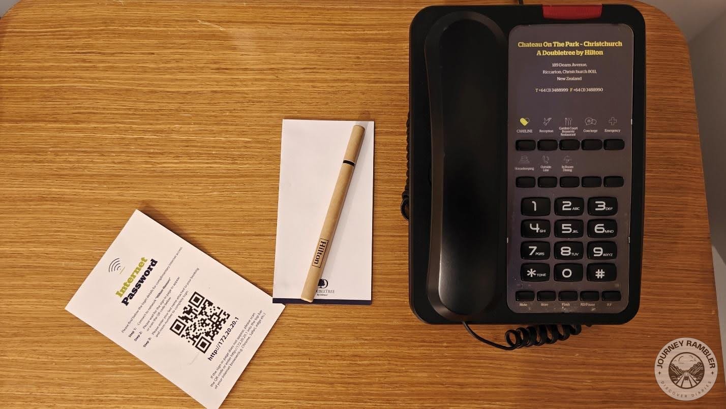 telephone and an intercom system