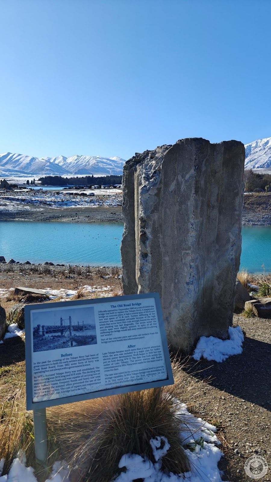 used to be a part of the Old Road Bridge