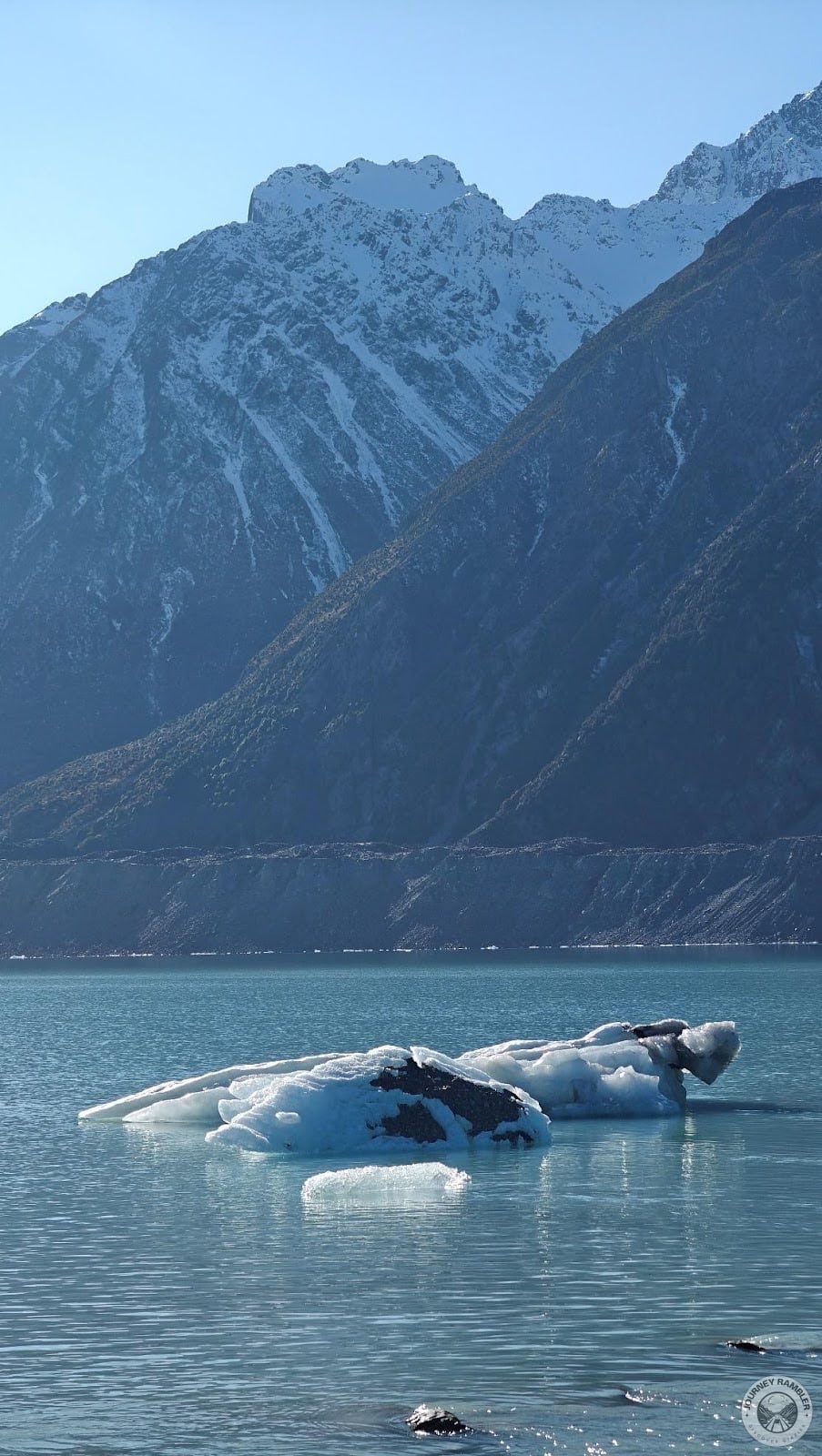 water must be very cold