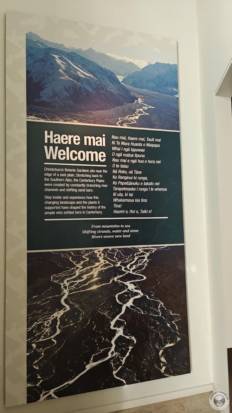 welcome board