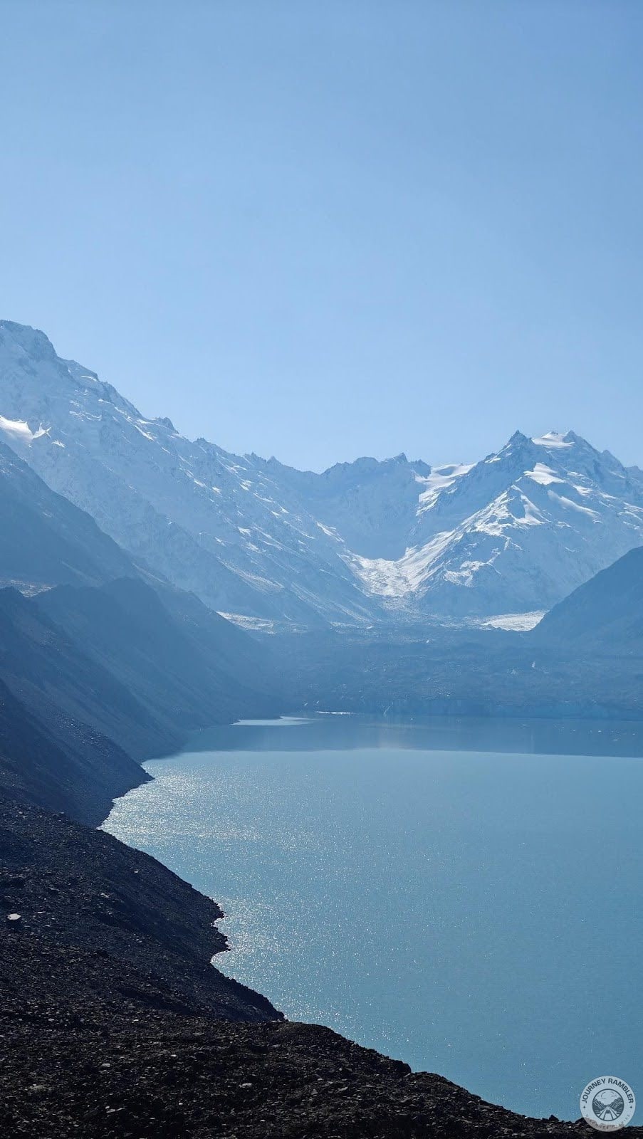 what the glacier looks like now