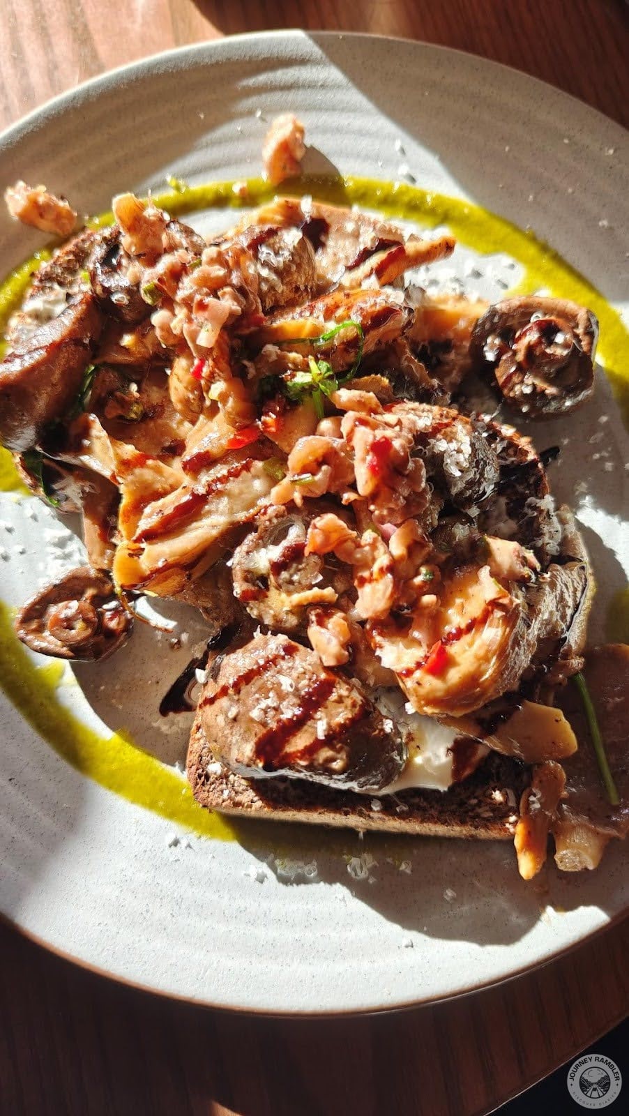 wild mushroom toast again