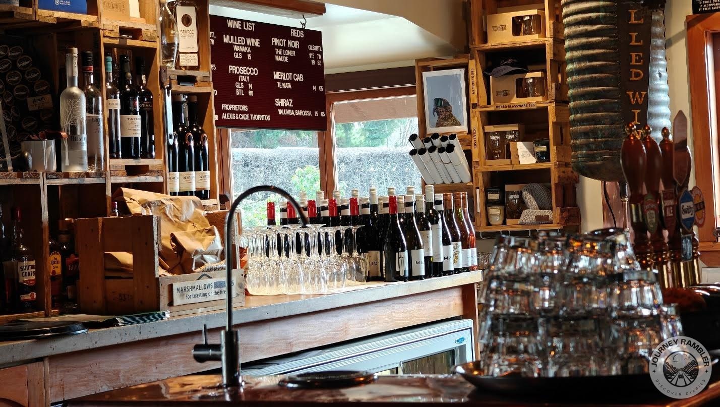 wine glasses and bottles of wine