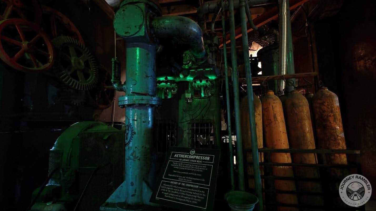 Aethercompressor from a different angle that showcases the lighting