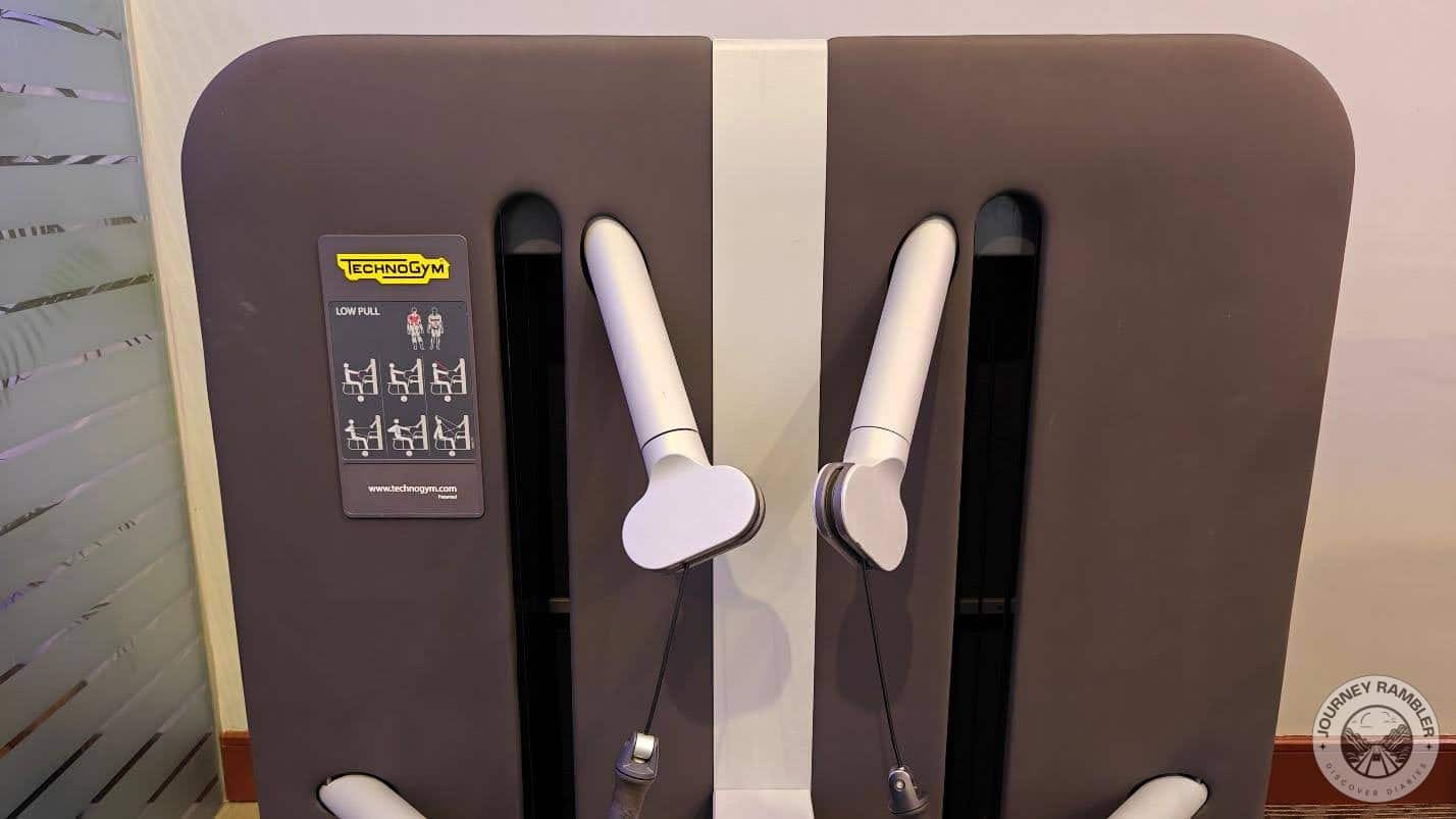 All the equipment was by Technogym