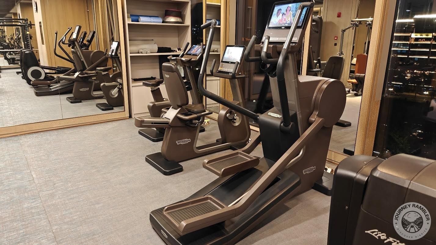 All the machines seemed to be in perfect working order