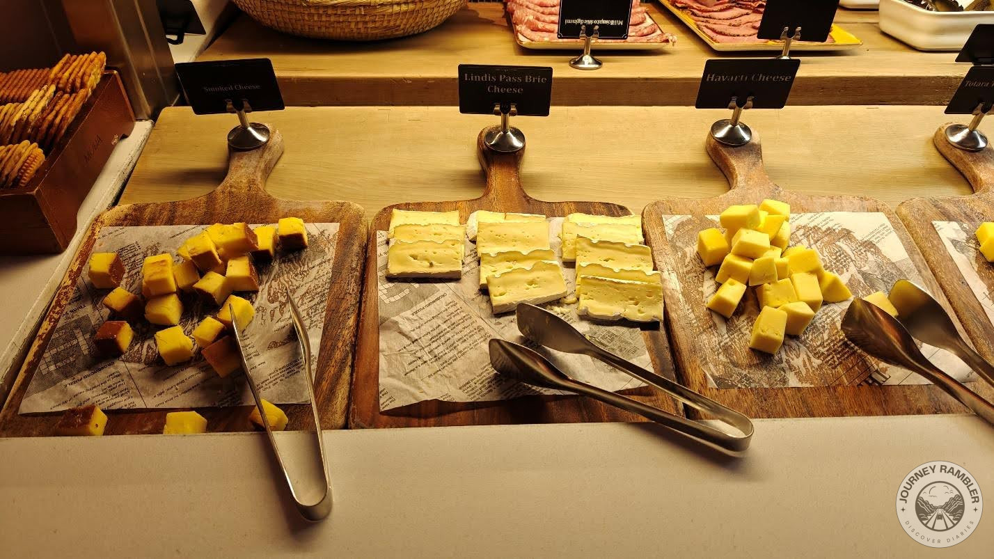 Brie and Havarti cheese