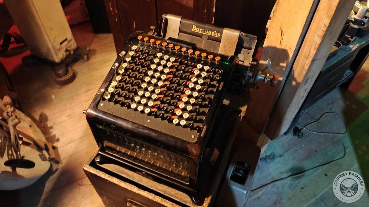 Burroughs calculating machine