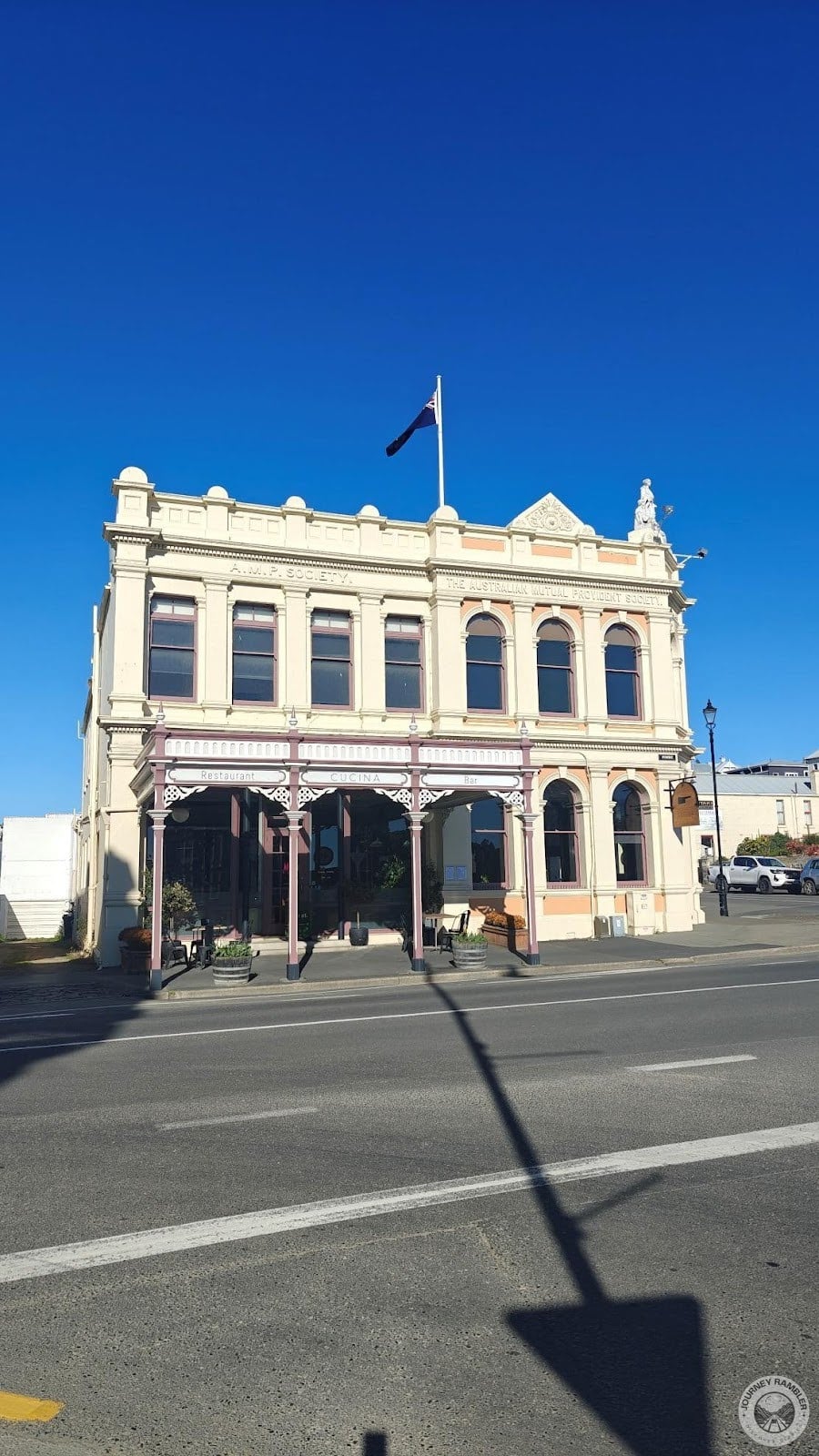 Cucina is pretty hard to miss