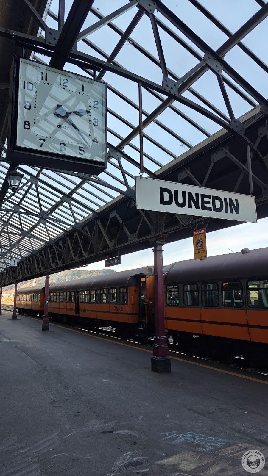 Dunedin Railway Station was said to be one of the busiest in the island nation