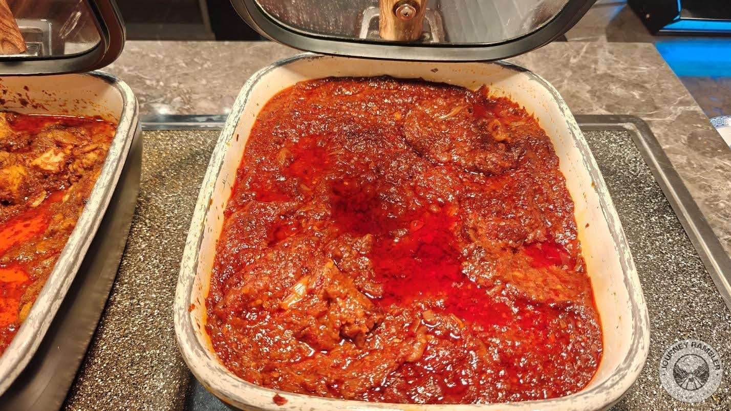 Everything looked really spicy