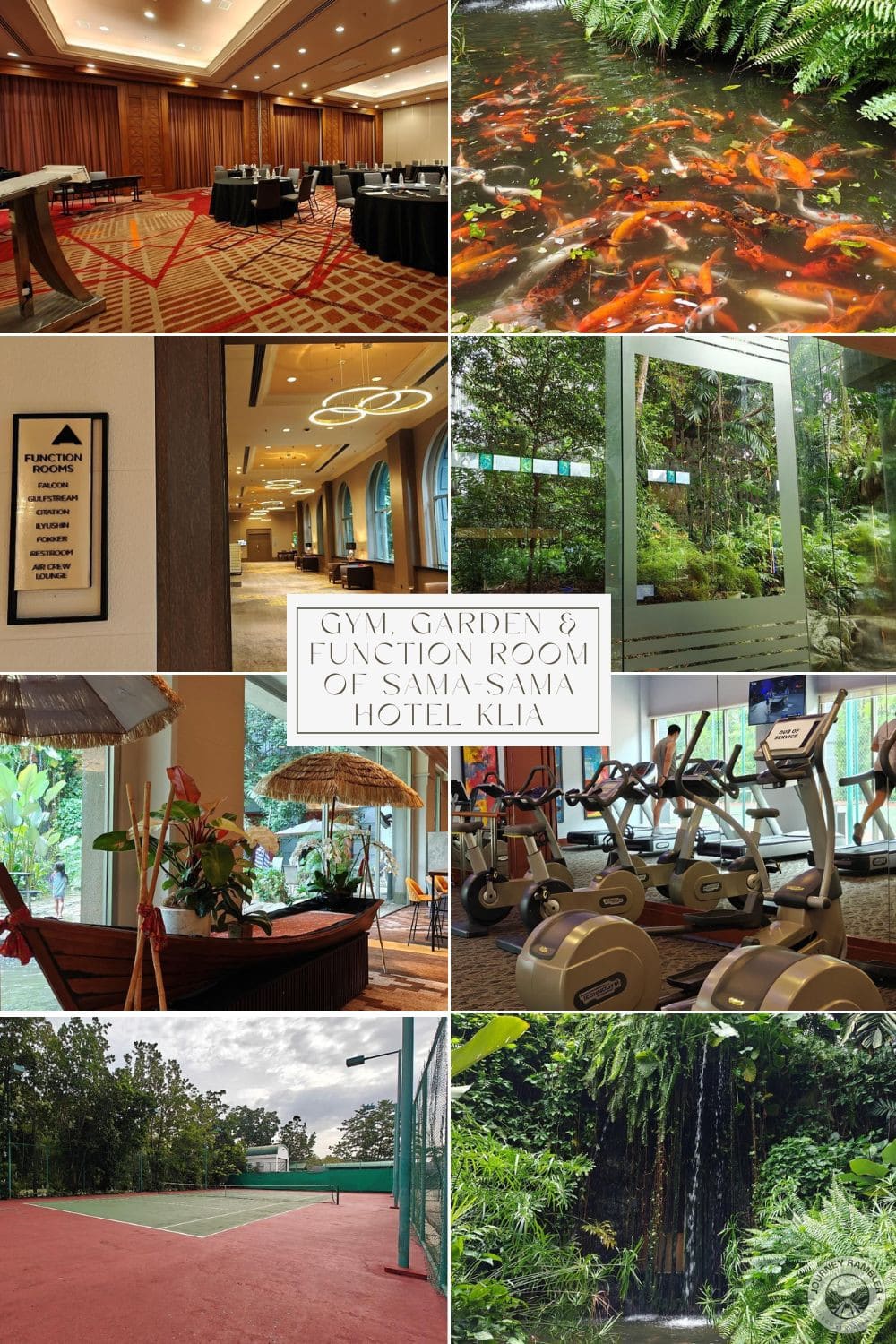 Gym, Garden & Function Room of Sama-Sama Hotel KLIA
