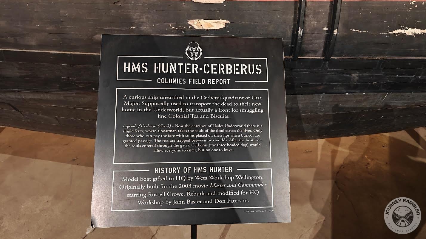 HMS Hunter-Cerberus description