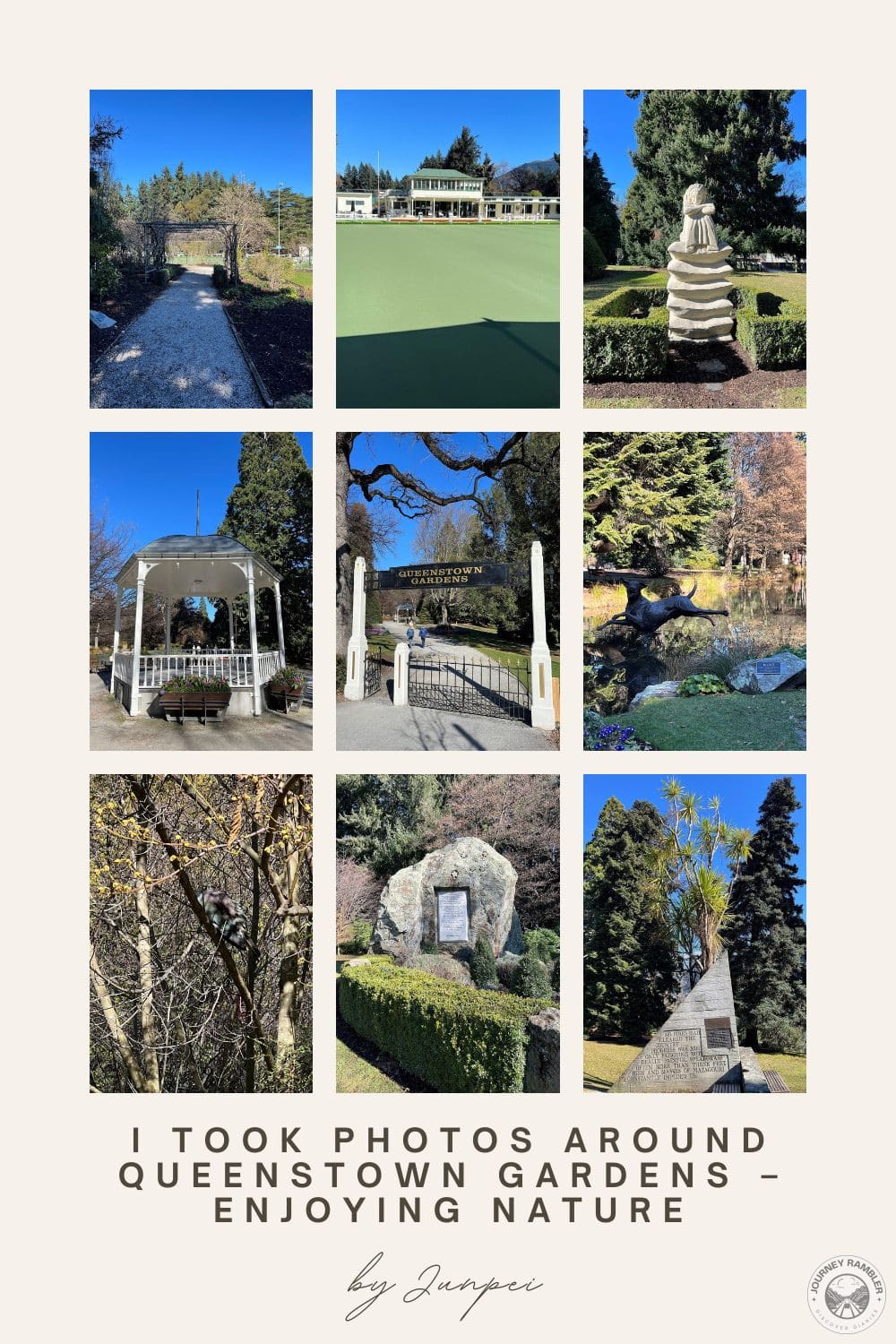 I Took Photos Around Queenstown Gardens – Enjoying Nature