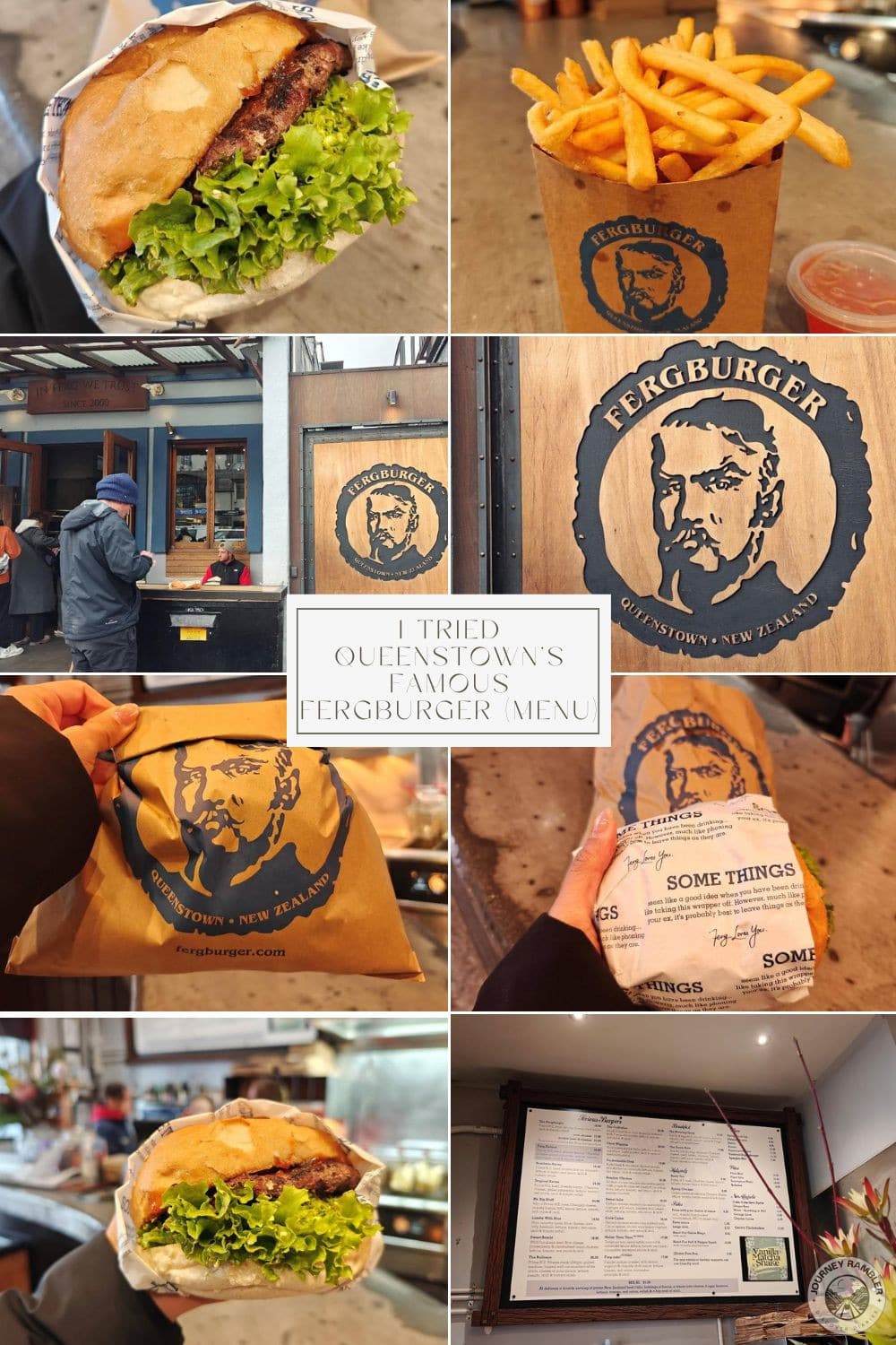 I Tried Queenstown’s Famous Fergburger (Menu)