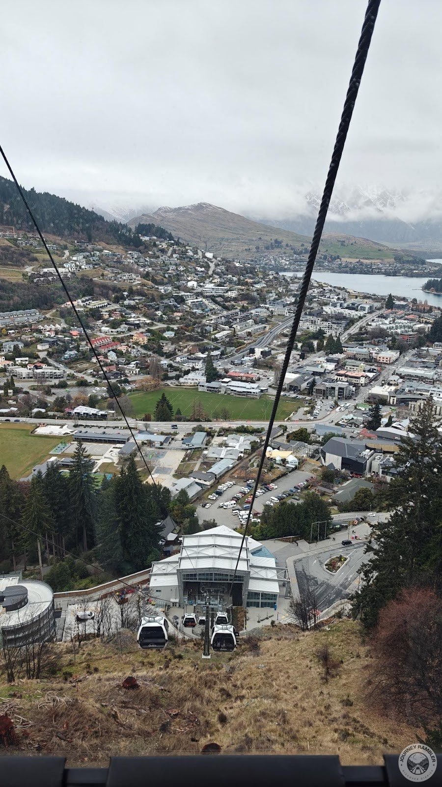 I could see all of Queenstown in front of me