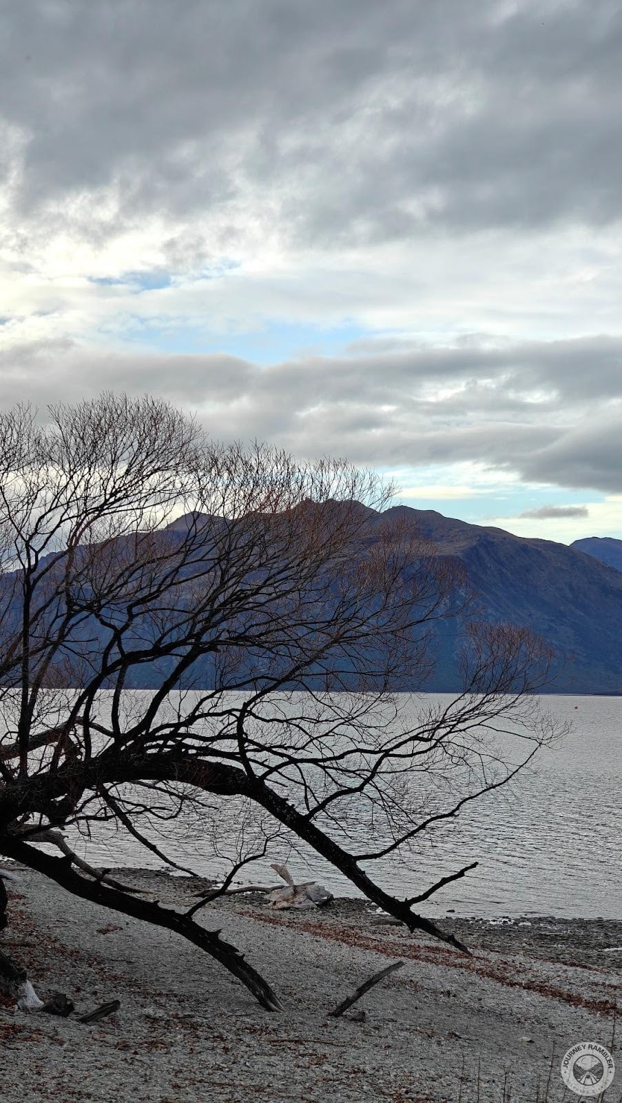 Lake Wanaka’s water doesn’t look as stunning