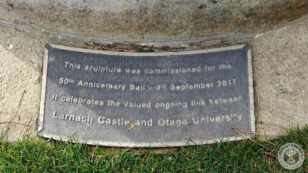 Looking closer at the plaque