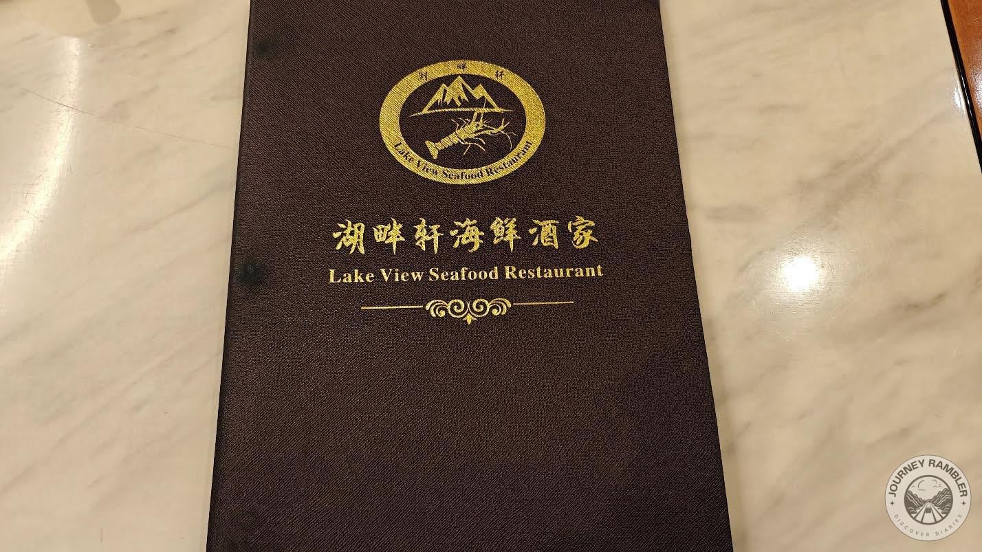 Menu of Lake View Seafood Restaurant Wanaka