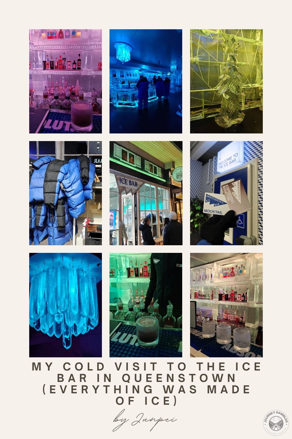 My Cold Visit to the Ice Bar in Queenstown (Everything Was Made of Ice)