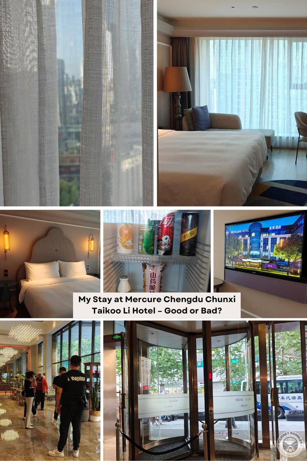 My Stay at Mercure Chengdu Chunxi Taikoo Li Hotel – Good or Bad?
