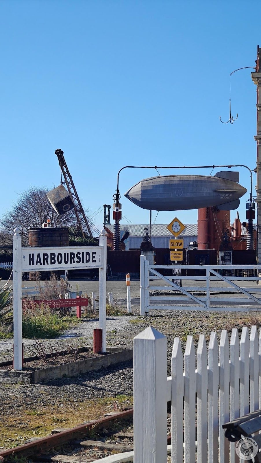 Oamaru Steam and Rail Society's Harbourside Station
