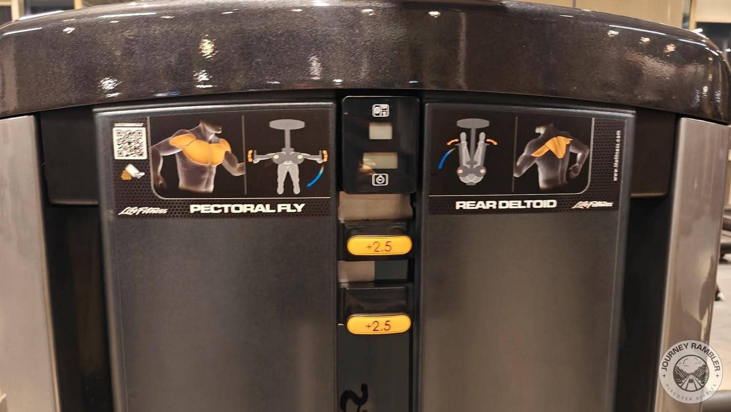 Some of the machines had pictures to show which muscles to work out