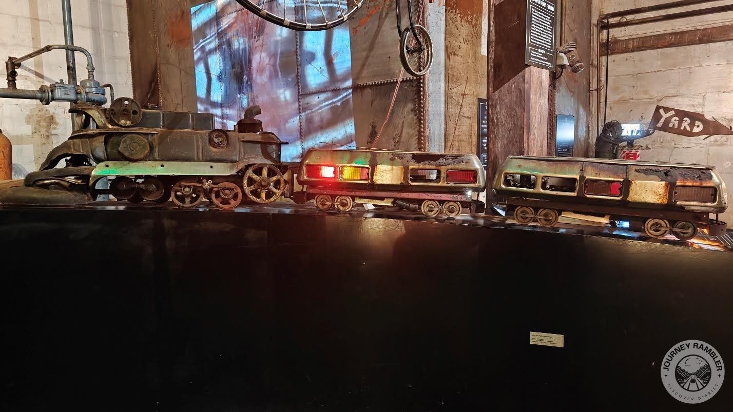 Steampunk model train again